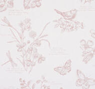 Wallpaper Nature Study Toile - Blossom